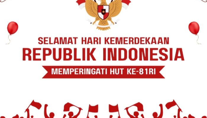 SDN 163/X dendang ucapkan Dirgahayu Republik Indonesia ke 81