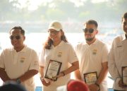 PT semen Baturaja tbk.SMBR mendukung penyelenggaraan festival prahu bidar tardisonal di Sumsel