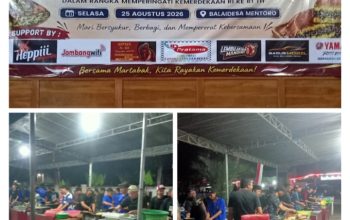 hut kemerdekaan ke 81 desa mentoro kegiatan sosial yang mengambil tema dari masyarakat untuk masyarakat.dan arti sebuah kemerdekaan 3 IMG 20260826 113742
