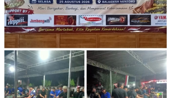 HUT Kemerdekaan Ke 81 Desa Mentoro Kegiatan sosial Yang  Mengambil Tema Dari Masyarakat Untuk Masyarakat.Dan Arti Sebuah Kemerdekaan
