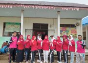 Kepala SMP satap 6 tanjabtim Bersama keluarga besar Ucapkan Hut RI ke 81