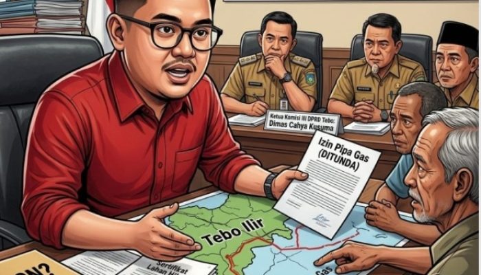Komisi III DPRD Tebo Desak Bakeuda Bereskan SHM Jalan TMMD, PT Montd’Or “