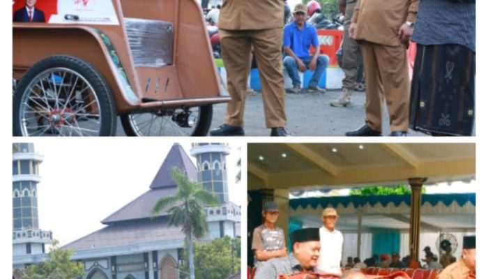 Dengan Kepemimpinan(Abah Warsubi,SH.Msi.)Jombang Mendapatkan Bantuan 200 Becak Listrik Dari Presiden Prabowo Melalui G
