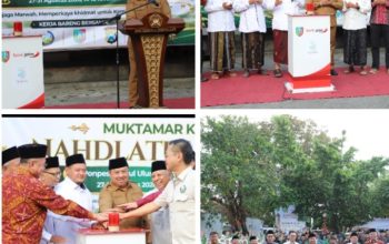 Bupati Jombang Resmikan Posko Ramah Muktamirin di Pasar Ngrawan