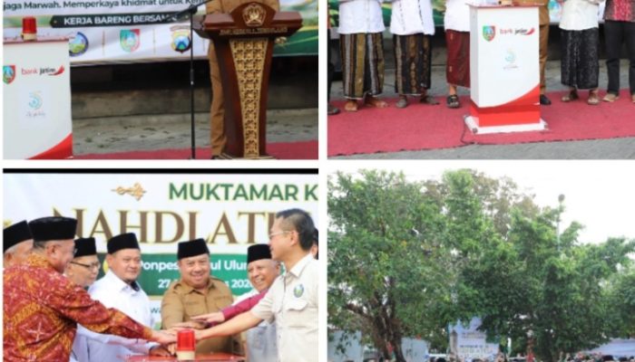 Bupati Jombang Resmikan Posko Ramah Muktamirin di Pasar Ngrawan