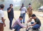 Komisi III DPRD Tebo Tinjau Dua Proyek Rekonstruksi Jalan, Temuan di Lapangan Jadi Catatan