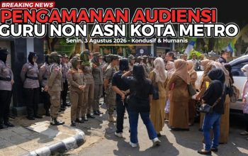 kondusif! polisi kawal ketat audiensi penyelesaian nasib 29 guru non-asn kota metro 3 Screenshot 20260803 1330442