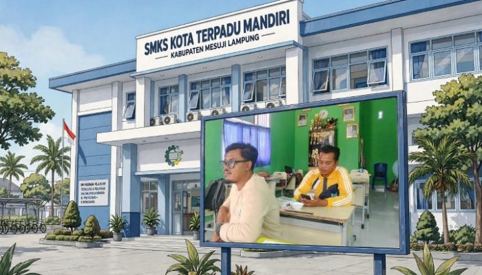 Papan Informasi BOS di SMKS Kota Terpadu Mandiri Mesuji Tidak Ada, Dugaan Penyimpangan Menguat