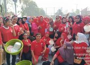 Hj. Desi Banjir Dukungan dalam Acara Menyambut HUT ke 81 RI di Sukatani, Senam, Joging, dan Doorprize Ramaikan Stadion Mini