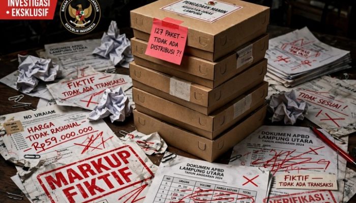 BPK Bongkar Praktik Busuk Angaran Makan Minum di Lampung Utara: Nota Asli Tapi Harga Digembungkan, Rp59 Juta Menguap, Rp20,5 Juta Belum Balik