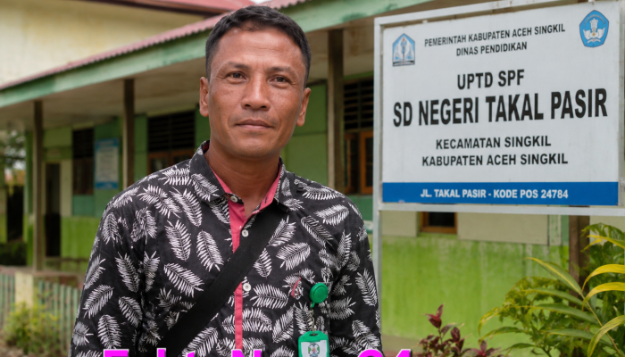 Kepala Desa Takal Pasir Apresiasi Upaya Kepala Sekolah Perjuangkan Peningkatan Fasilitas SD Negeri