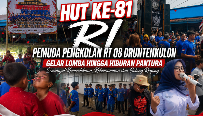 Bukan Sekadar Lomba, Begini Cara Pemuda Pengkolan RT 08 Druntenkulon Hidupkan Semangat Kemerdekaan