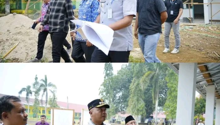 Bupati dan Wabup Tebo Tinjau Langsung Pembangunan Revitalisasi Sekolah dan Jalan di 5 Kecamatan