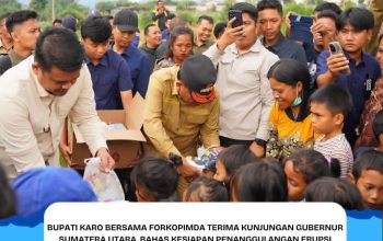 bupati karo bersama forkopimda terima kunjungan gubernur sumatera utara, bahas kesiapan penanggulangan erupsi gunung sinabung 5 FB IMG 1788278188294