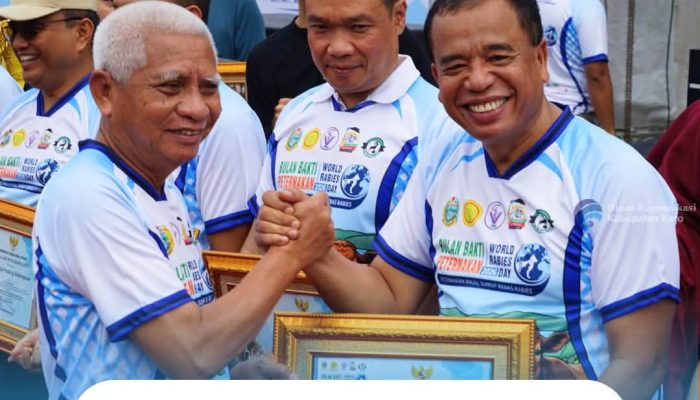 Bupati Karo Hadiri Puncak Bulan Bakti Peternakan dan World Rabies Day 2026