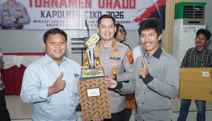 Turnamen Orado Kapolres Ciko 2026 Pererat Kedekatan Polres Cirebon Kota dan Mahasiswa