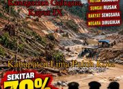 Tajuk Utama: Dekonstruksi Penegakan Hukum PETI: Menakar Komitmen APH Sumatera Barat dalam Bingkai Keadilan Ekologis dan Transparansi Publik