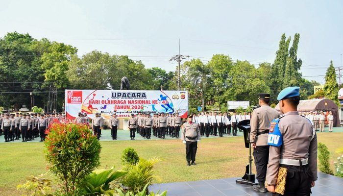 Haornas 2026, Polresta Cirebon Tekankan Kebugaran Personel untuk Dukung Pelayanan Masyarakat
