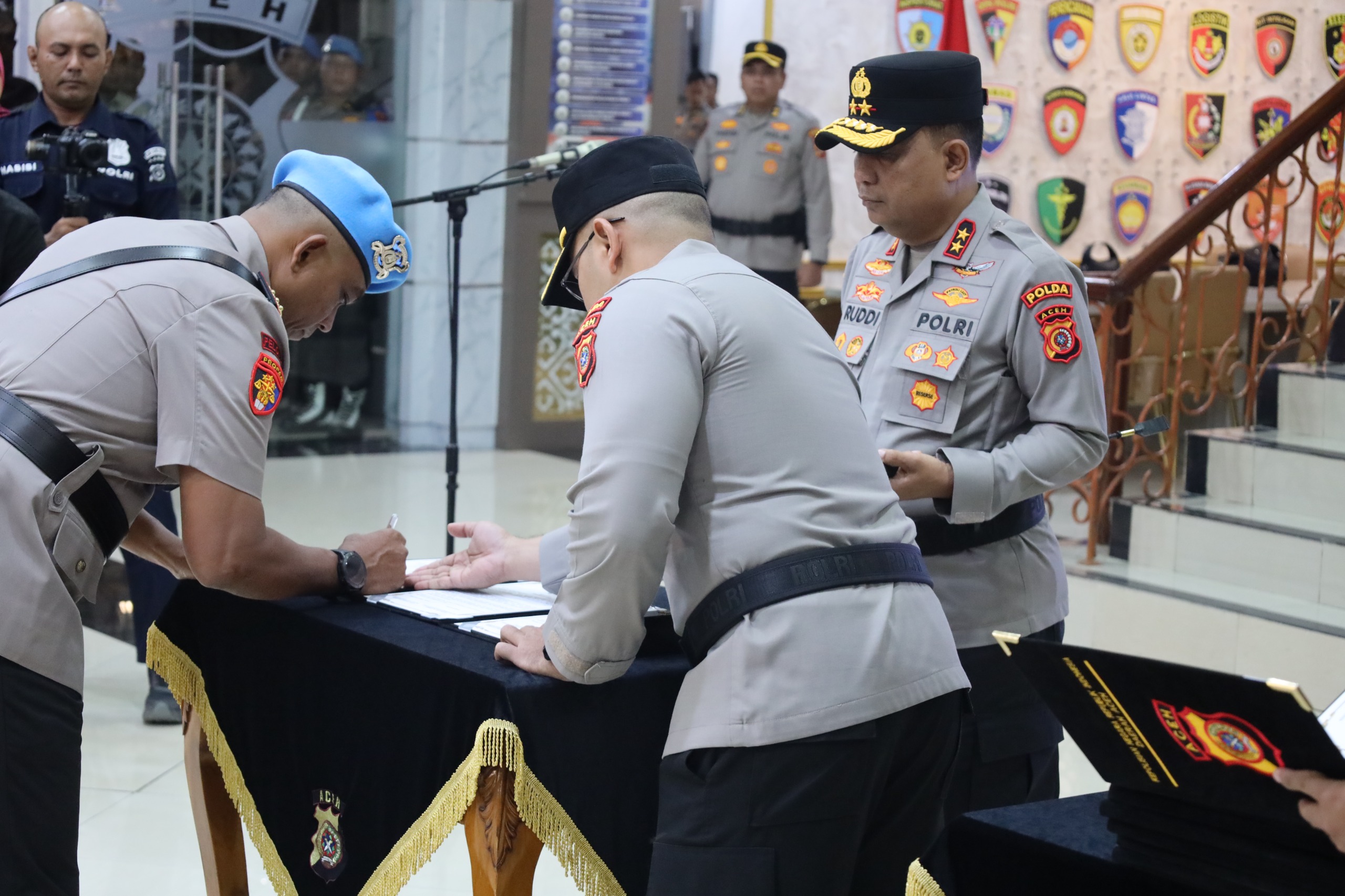 kapolda aceh pimpin sertijab dua pju dan lima kapolres jajaran 2 IMG 20260910 WA0002