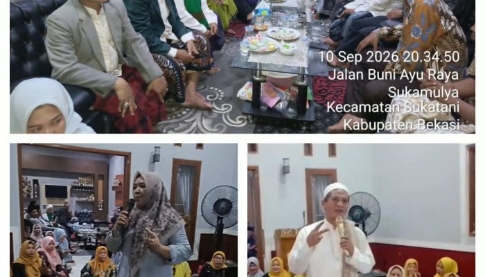 Ribuan Warga Padati Kediaman Hj. Desi Kurniati, Bershalawat Sekaligus Doakan Kemenangan Nomor Urut 2