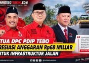 Ketua DPC PDIP Tebo Apresiasi Anggaran Rp68 Miliar untuk Infrastruktur Jalan
