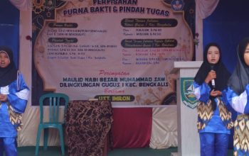Pisah Sambut, Pelepasan Purna Bakti, dan Maulid Nabi di SDN 43 Bengkalis Warnai Semangat Kebersamaan dan Siaga Karhutla