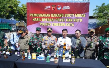 Polres Cirebon Kota Ungkap 23 Kasus Narkoba dan Musnahkan Ribuan Barang Bukti Hasil Operasi Pekat ‎