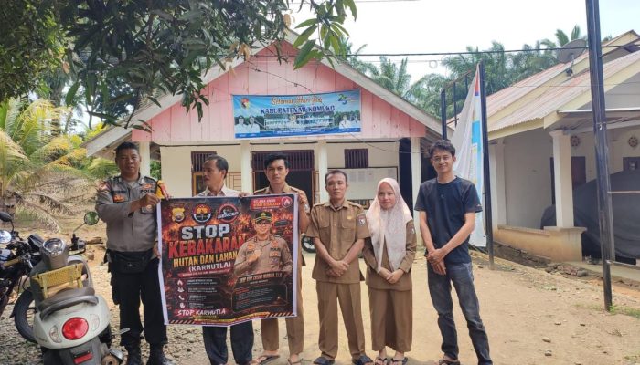 Polres Mukomuko Bersama Polsek Jajaran Gencarkan Patroli dan Himbau Cegah Karhutla