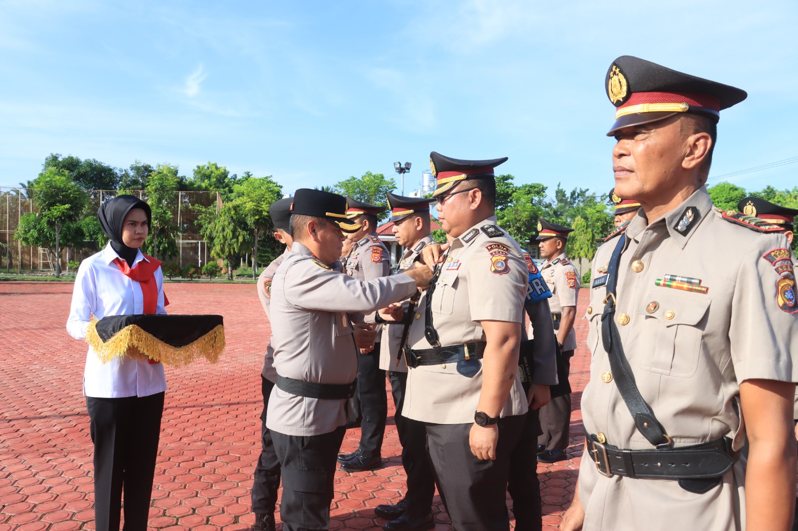 kapolres aceh utara pimpin sertijab, sejumlah pejabat berganti: jabatan adalah amanah 2 IMG 20260925 WA0005 1