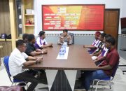 AMGPM Buru Utara Audiensi Dengan Kapolres Buru Bahas Kamtibmas