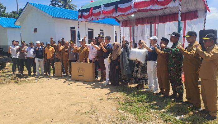 80 Huntap untuk Warga Terdampak Banjir Aceh Utara Resmi Diserahkan
