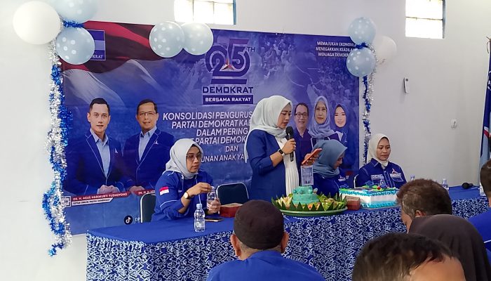 HUT ke-25 Partai Demokrat, Santunan Anak Yatim