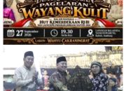 Pagelaran Wayang Kulit Meriahkan HUT RI ke-81, Desa Tanjung Wadung Kabuh Jombang Lestarikan Budaya Jawa