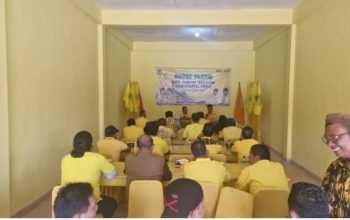 DPD II Partai Golkar Tebo adakan giat Rapat Pleno Persiapan Muscam