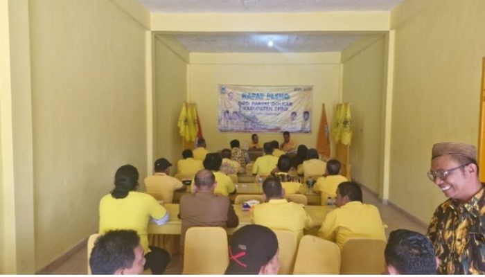 DPD II Partai Golkar Tebo adakan giat Rapat Pleno Persiapan Muscam