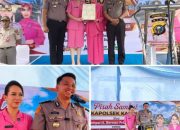 Pisah Sambut Kapolsek Kandis, Kompol Bagus Tegaskan Komitmen Jaga Kamtibmas dan Cegah Karhutla