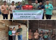 PT. Guna Agung Semesta Kembali Lakukan giat Sosial Untuk Warga Sakai di Dusun Takolu Kampung Kandis