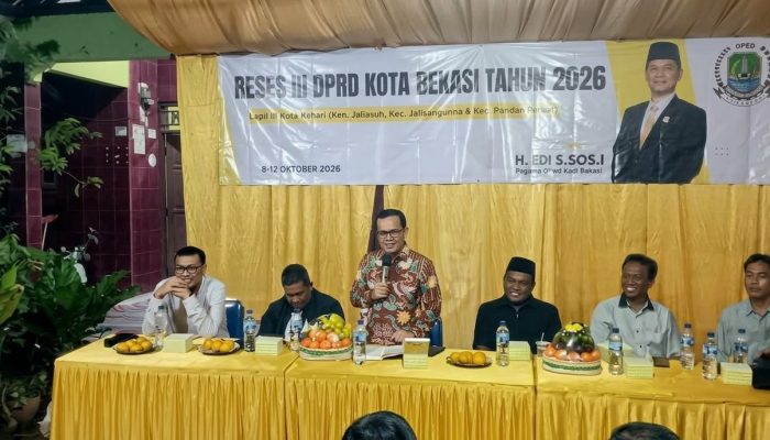 Infrastruktur Jatirangga Kerap Dikeluhkan, Anggota DPRD Kota Bekasi Langsung Gass!