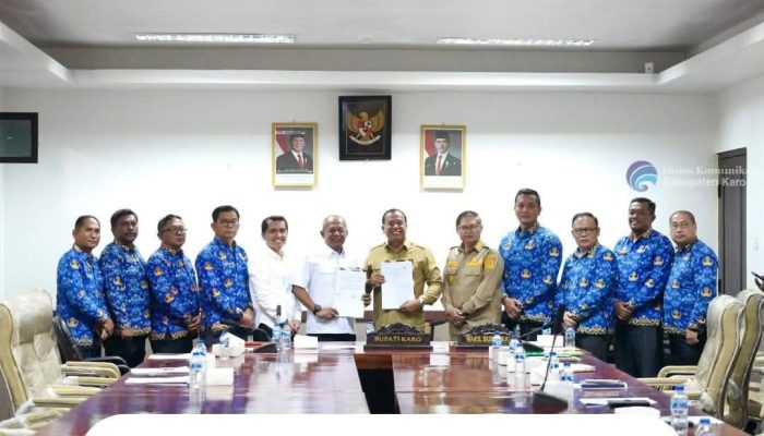 Pemkab Karo Perkuat Perlindungan Pekerja Melalui Penandatanganan MoU dengan BPJS Ketenagakerjaan