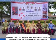 Pemkab Karo Gelar Upacara pada Hari Sumpah Pemuda ke-98, Dilanjutkan Ziarah Makam Pahlawan