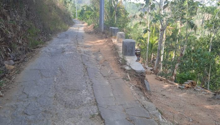 Jalan Kabupaten Pacitan Gedangan-Ngile Rusak Bertahun-tahun, Warga: Jangan Tunggu Korban Baru Bergerak