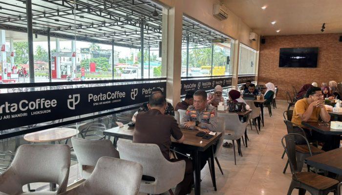 Dandim, Kapolres dan Kajari Aceh Utara Jalin Silaturahmi, Perkuat Sinergi Antar-Instansi