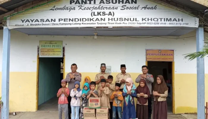 Sat Binmas Polres Batu Bara Salurkan Tali Asih ke Lima Panti Asuhan