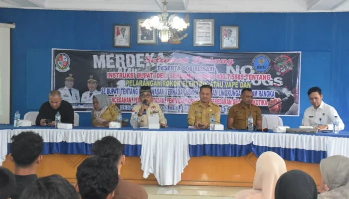 Deli Serdang Lawan Narkoba Dari Dusun – Relawan Dibentuk, Vape Dilarang, KAFE Diawasi