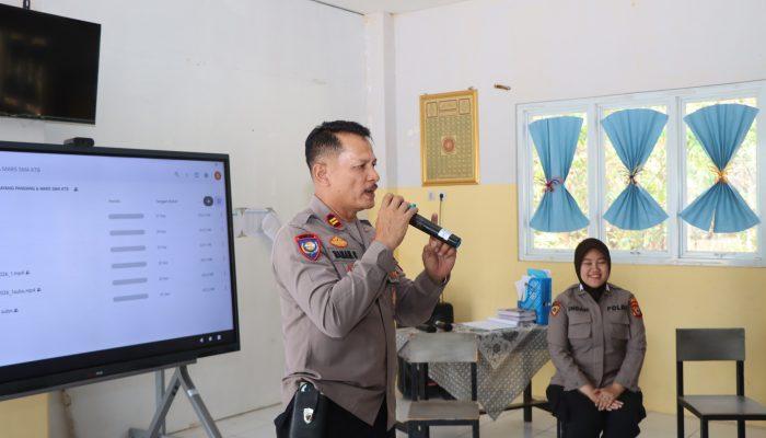 ‎Polres Cirebon Kota Sosialisasikan Sekolah Kemala Taruna Bhayangkara kepada Siswa SMP Al Falah