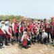 HUT ke-81 PMI, PMI Kabupaten Cirebon Gelar Aksi Tanam Mangrove di Muara Mundu ‎