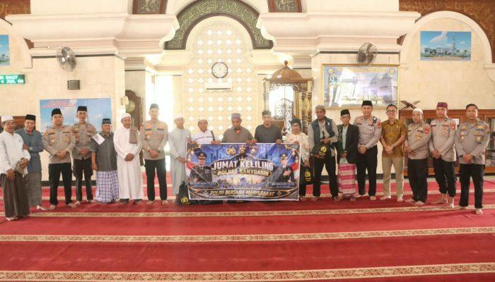 Polres Banyuasin Gelar Jumat Keliling, Perkuat Silaturahmi dan Pesan Kamtibmas