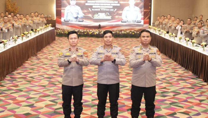 Perkuat Soliditas Kasatker dan Kapolres, Kapolda Sumsel Jabarkan Arah Kebijakan Strategis Polri Presisi