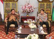 lawatan kerja ke griya agung, kapolda sumsel dan gubernur herman deru dorong percepatan penanganan karhutla 12 IMG 20261016 WA0076