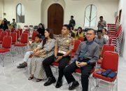 Sat Lantas Polres Kuningan Gelar Minggu Kasih dan Pengamanan Ibadah di Dua Gereja ‎